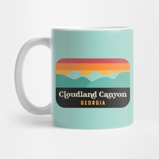 Cloudland Canyon State Park Georgia Camping Hiking Mug